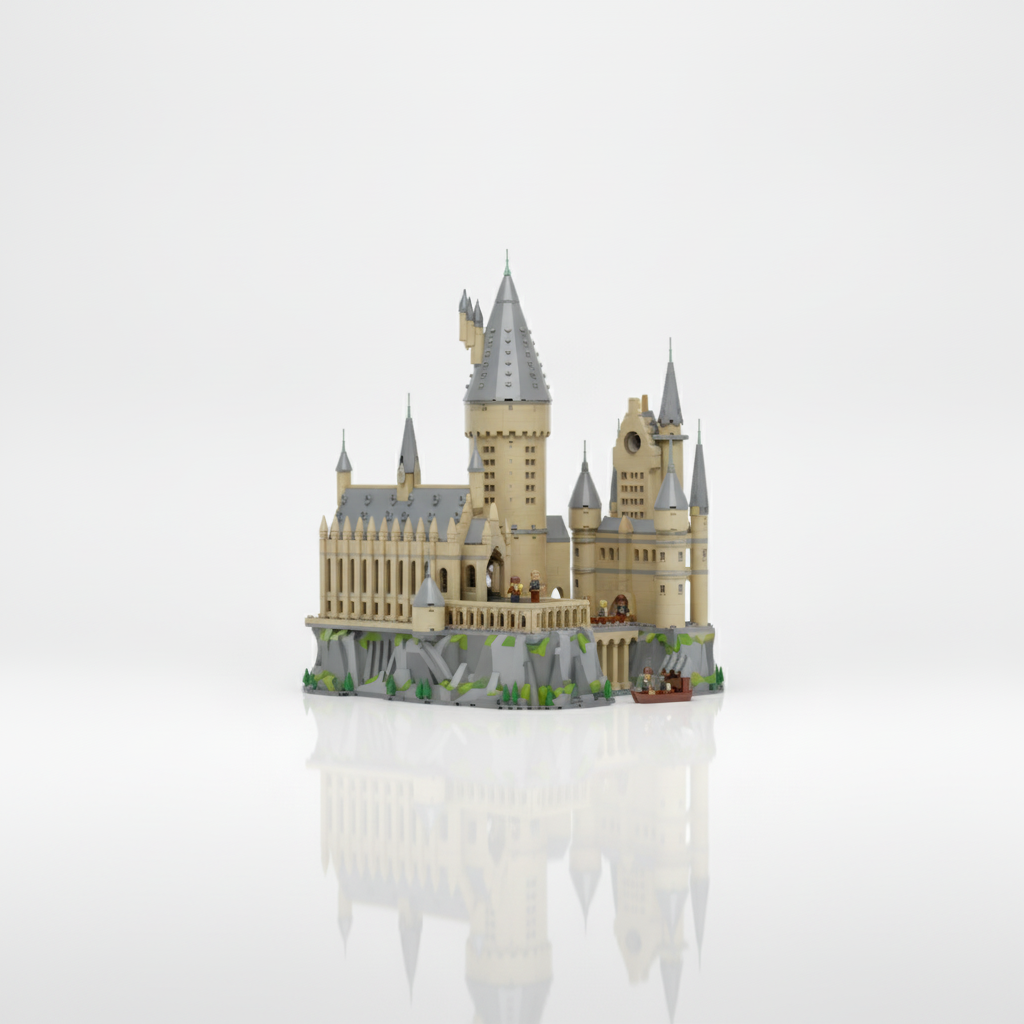 LEGO Harry Potter Hogwarts Castle building set with 2301 pieces