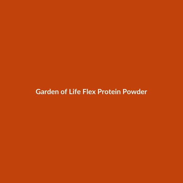Garden of Life Flex Protein Powder - 3
