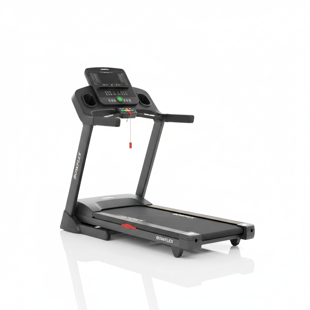 Bowflex Performance Treadmill in Blue, Gray, and Black colors
