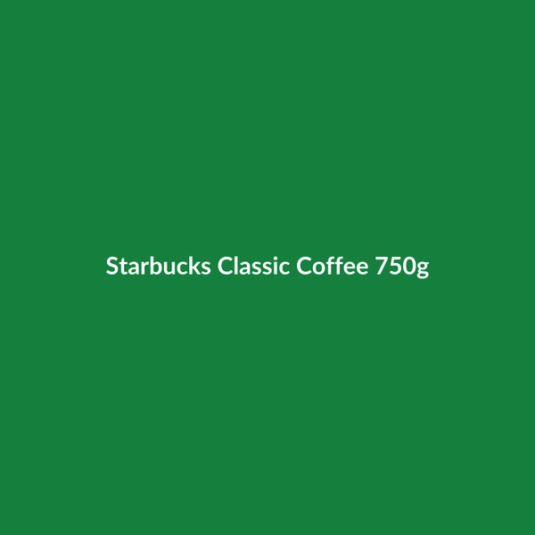 Starbucks Classic Coffee 750g - 3