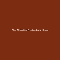 7 For All Mankind Premium Jeans - Brown - 2