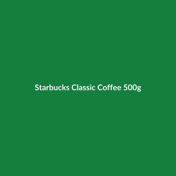 Starbucks Classic Coffee 500g - 3