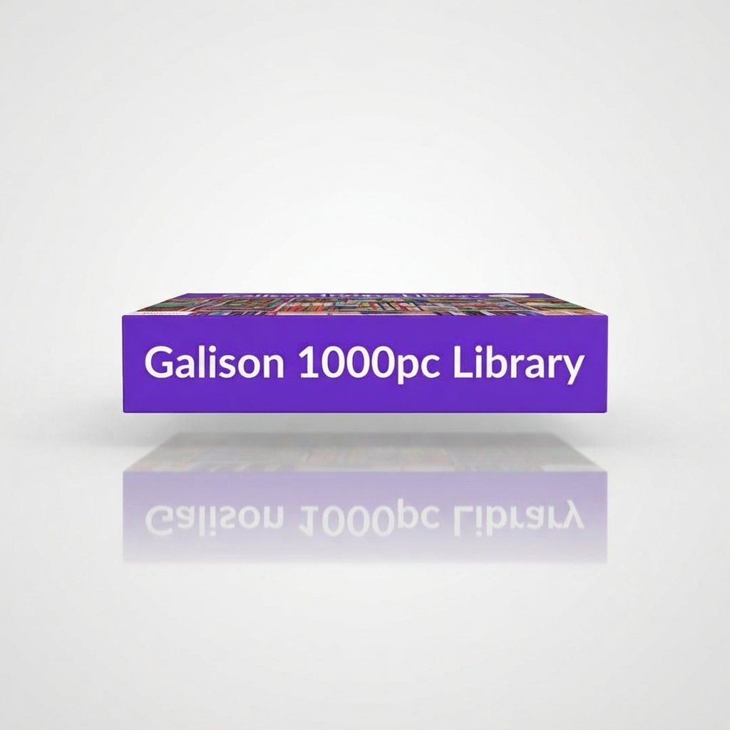 Galison 1000pc Library 3000-piece metal puzzle