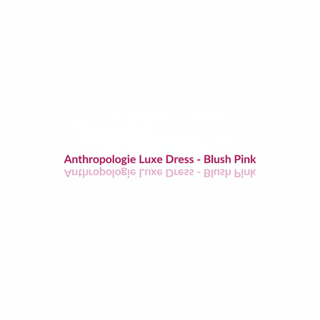 Anthropologie Luxe Linen Dress in Blush Pink, suitable for work