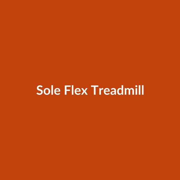 Sole Flex Treadmill - 3
