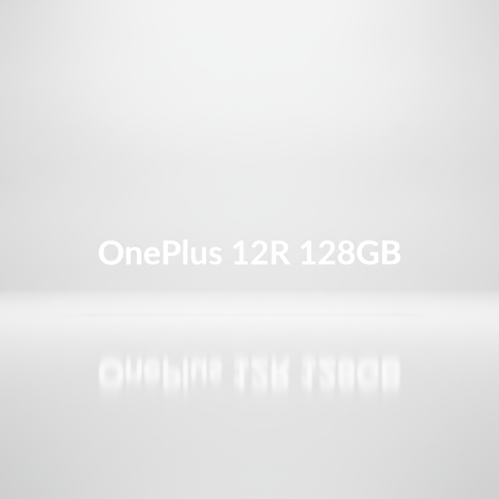 OnePlus 12R 128GB smartphone in Black, White, and Titanium Gray