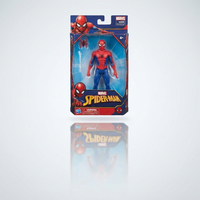 Hasbro Marvel Spider-Man cardboard action figure for kids aged 6-8