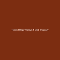 Tommy Hilfiger Premium T-Shirt - Burgundy - 2