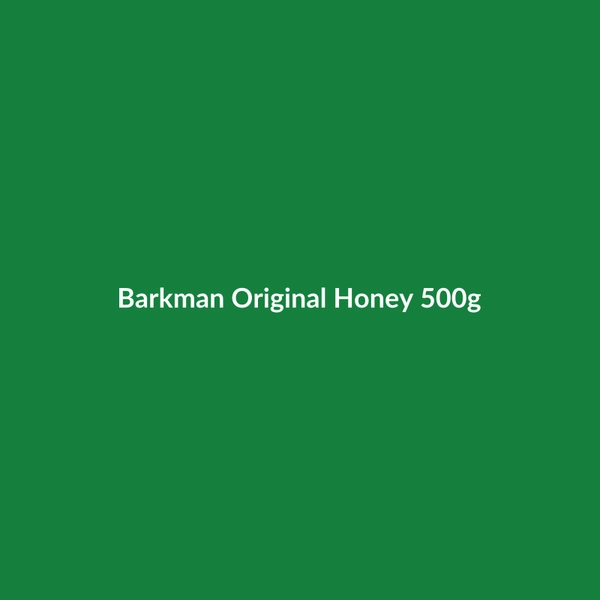 Barkman Original Honey 500g - 3