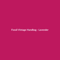 Fossil Vintage Handbag - Lavender - 2