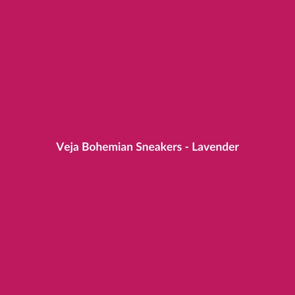 Veja Bohemian Sneakers - Lavender - 3
