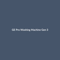 GE Pro Washing Machine Gen 3 - 2