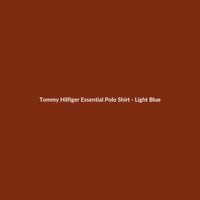 Tommy Hilfiger Essential Polo Shirt - Light Blue - 2