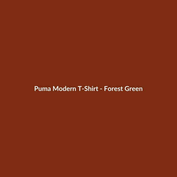 Puma Modern T-Shirt - Forest Green - 3