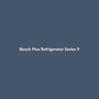 Bosch Plus Refrigerator Series 9 - 2