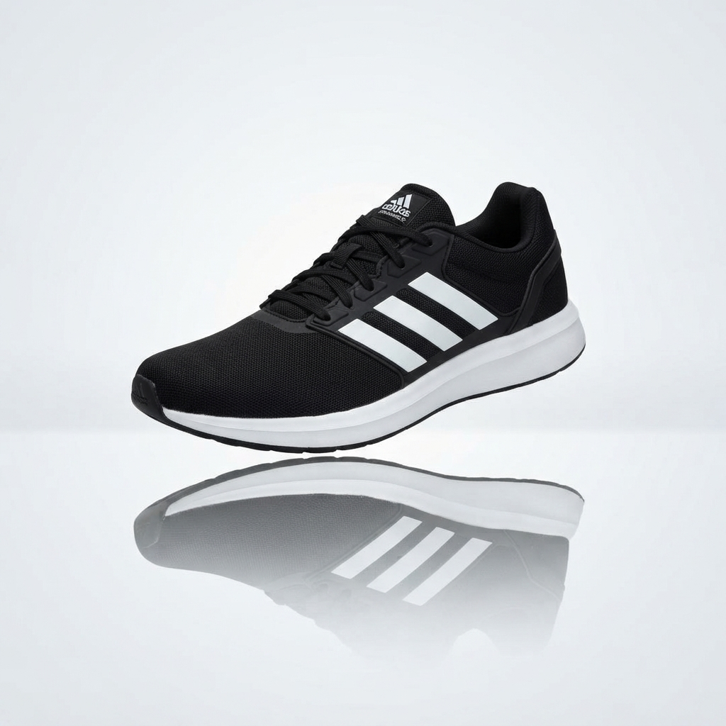 Adidas Performance Running Shoes in Gray, Green, Orange, and Neon Yellow for professional athletes.