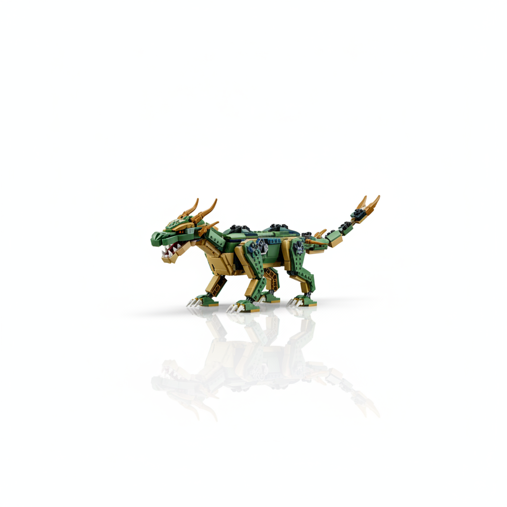 LEGO Ninjago Dragon building set with 2661 pieces