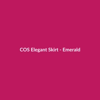 COS Elegant Skirt - Emerald - 2
