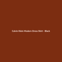 Calvin Klein Modern Dress Shirt - Black - 2