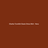 Charles Tyrwhitt Classic Dress Shirt - Navy - 2