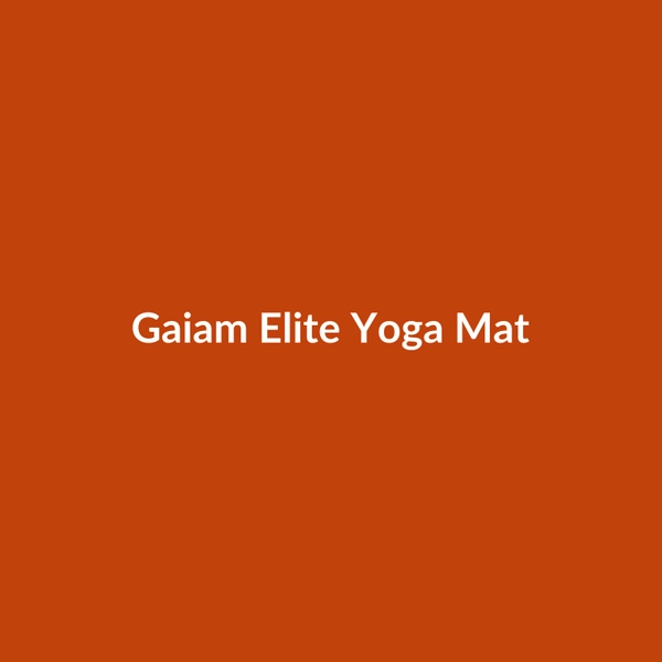 Gaiam Elite Yoga Mat - 3